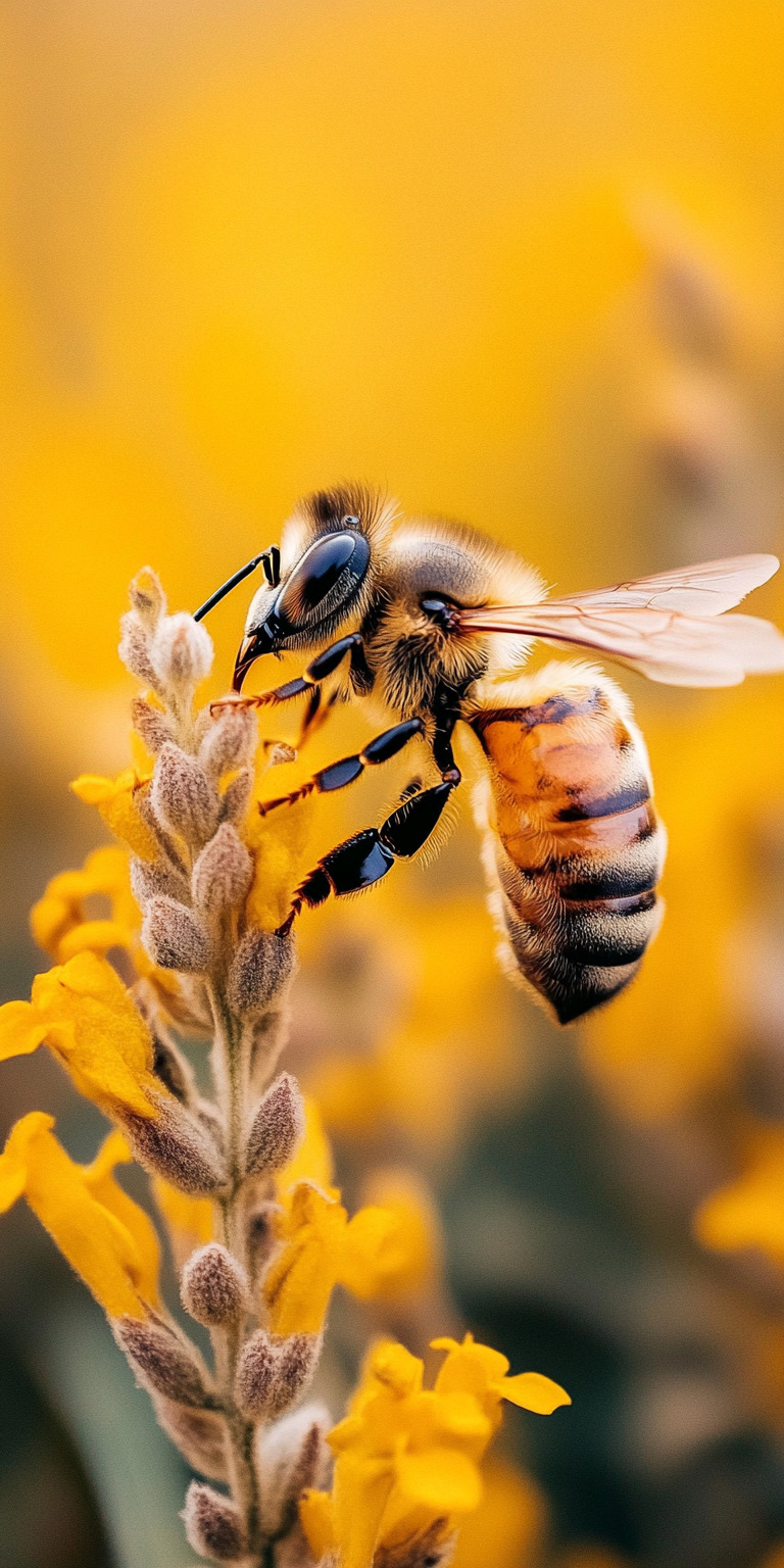 Fond d'écran abeille pour mobile 15