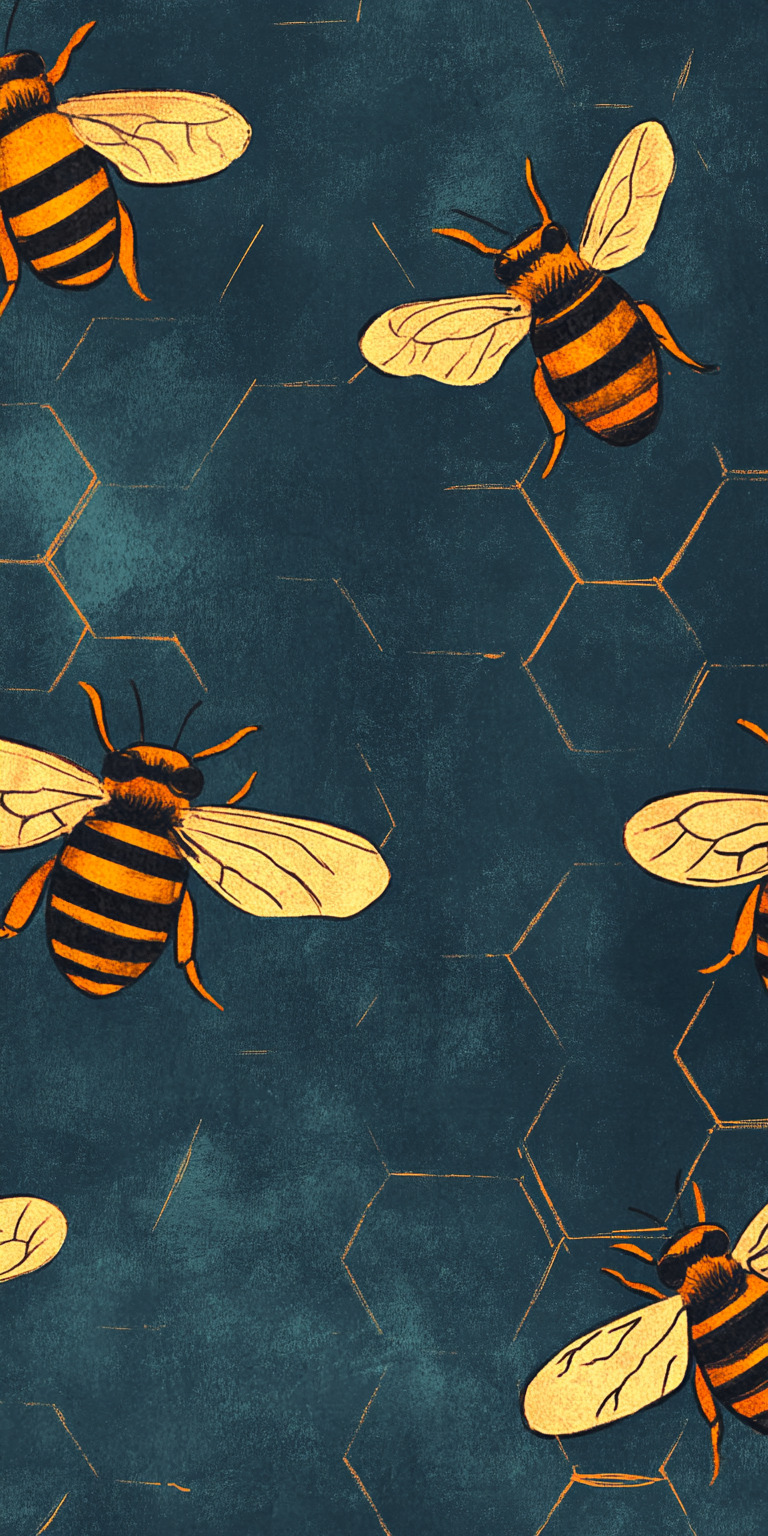 fond d ecran abeille pour mobile 16