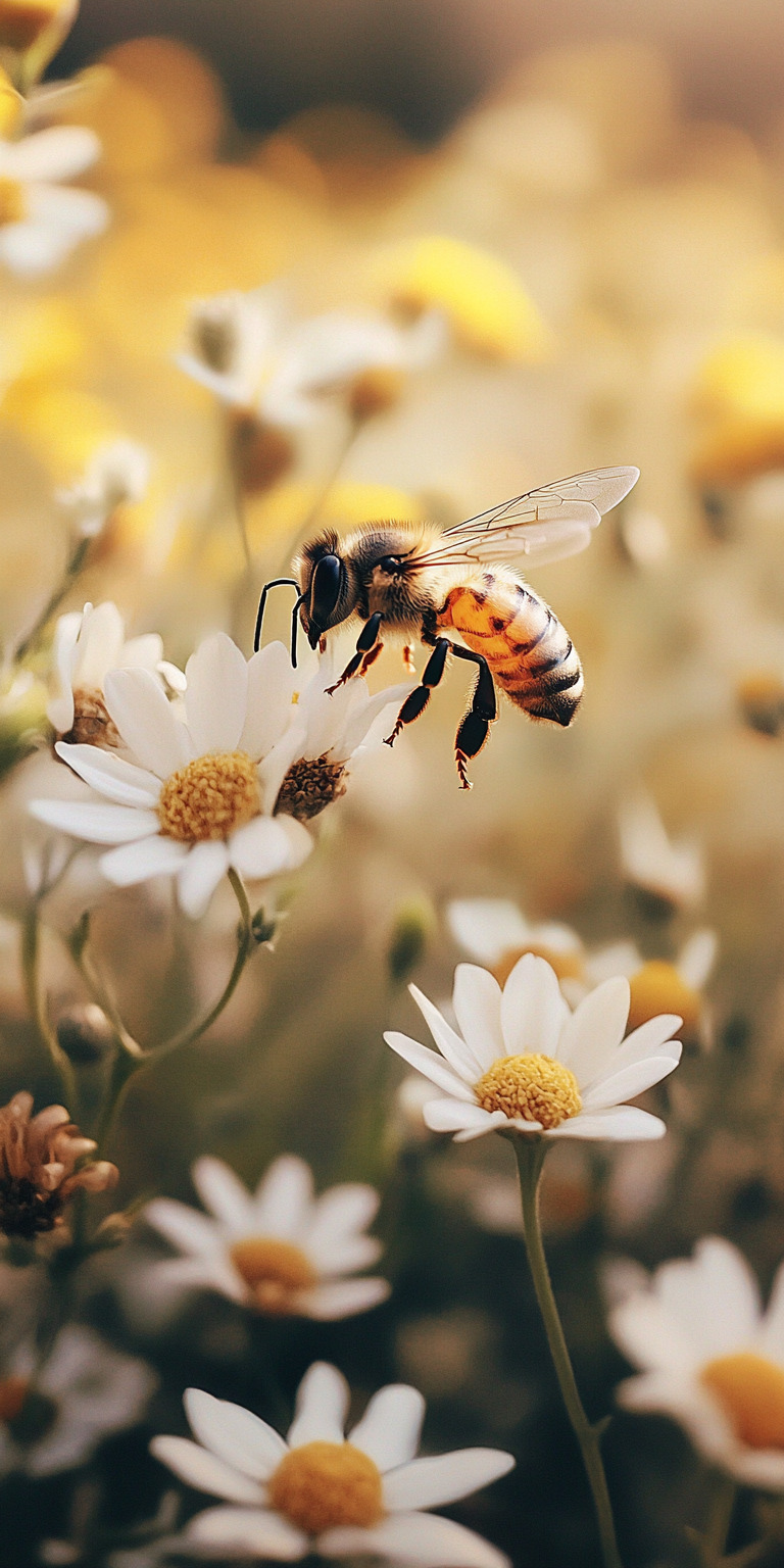 Fond d'écran abeille pour mobile 26