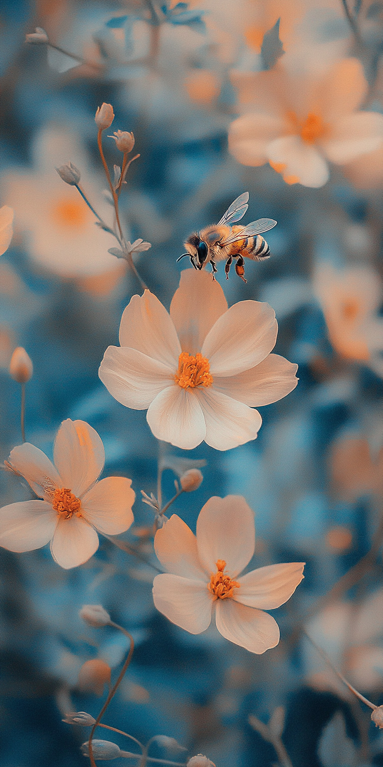 Fond d'écran abeille pour mobile 35