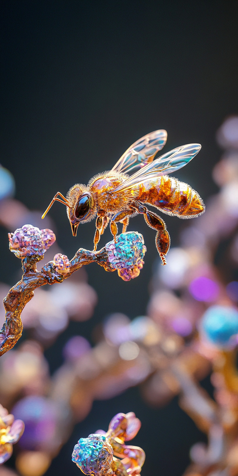 Fond d'écran abeille pour mobile 39