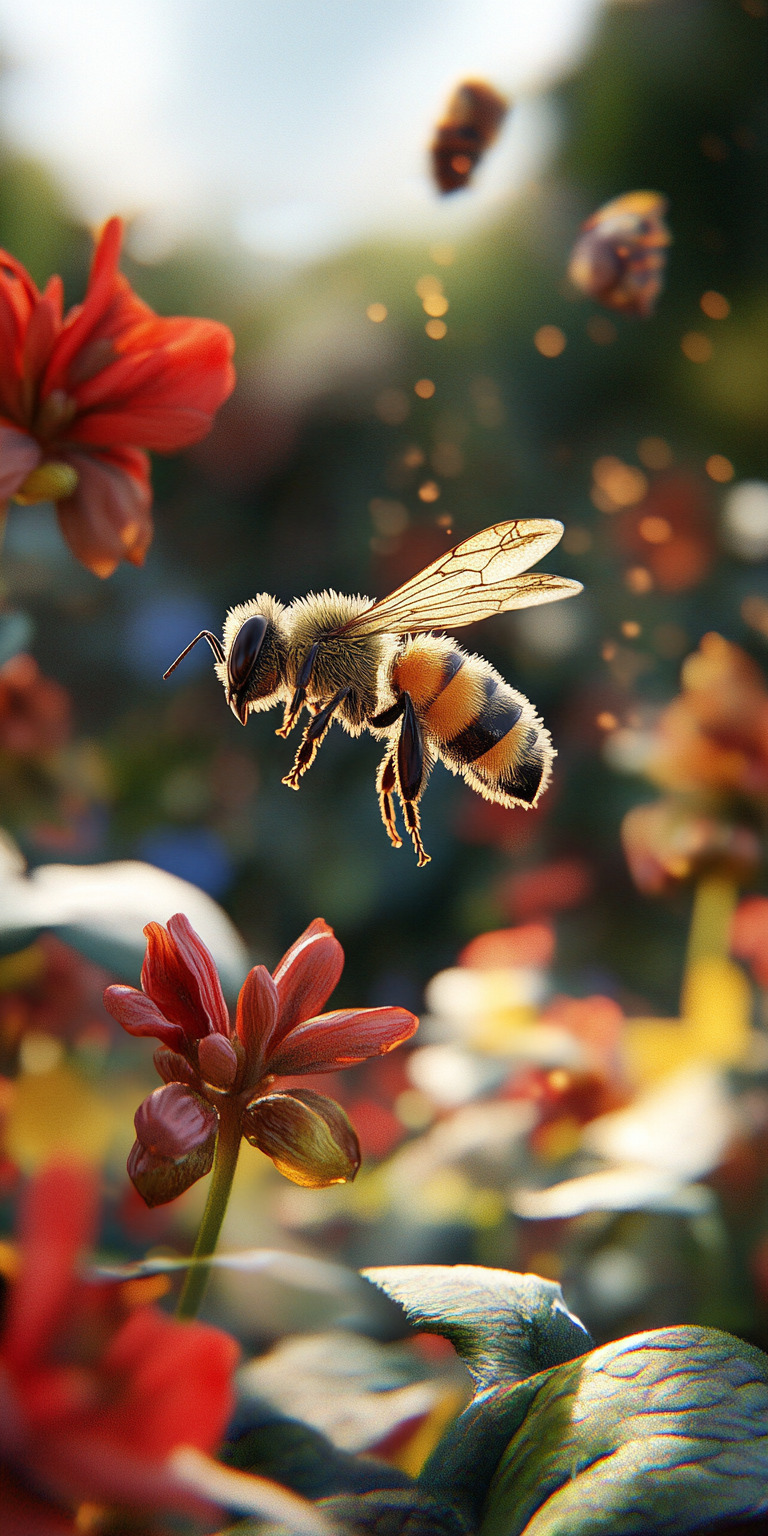 Fond d'écran abeille pour mobile 41