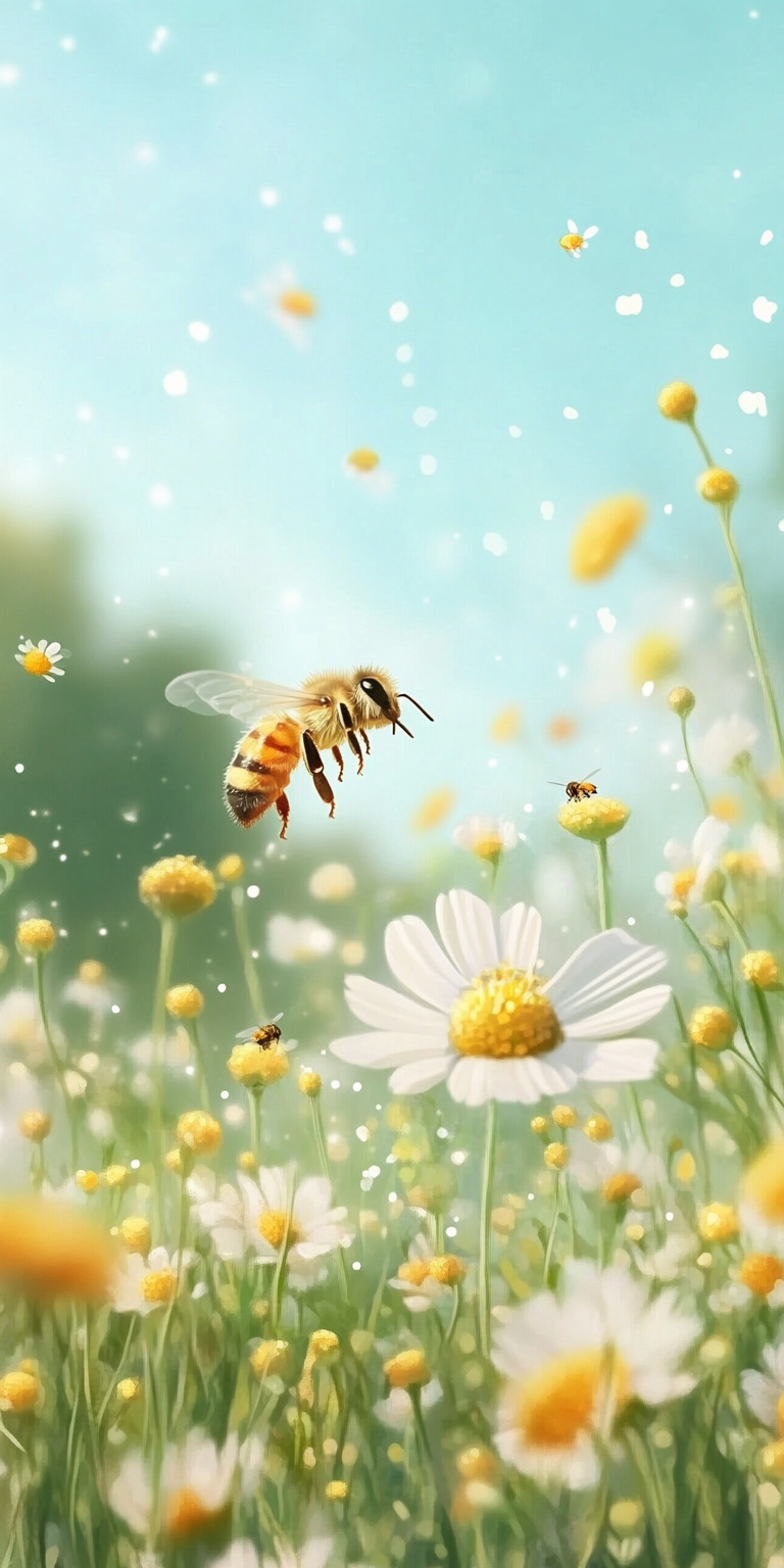 Fond d'écran abeille pour mobile 50