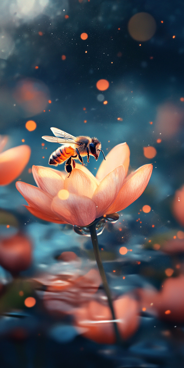 Fond d'écran abeille pour mobile 66