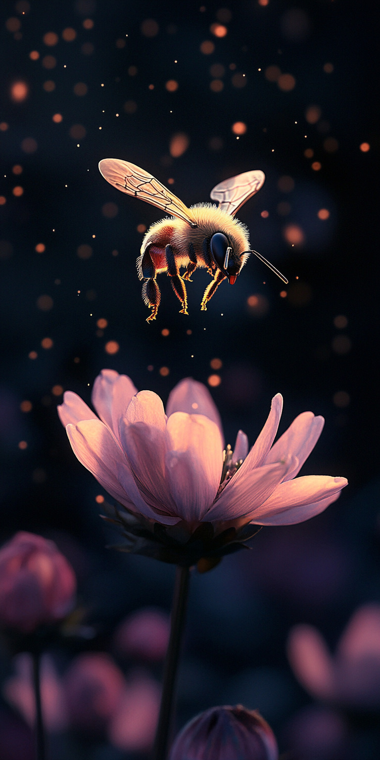 Fond d'écran abeille pour mobile 67