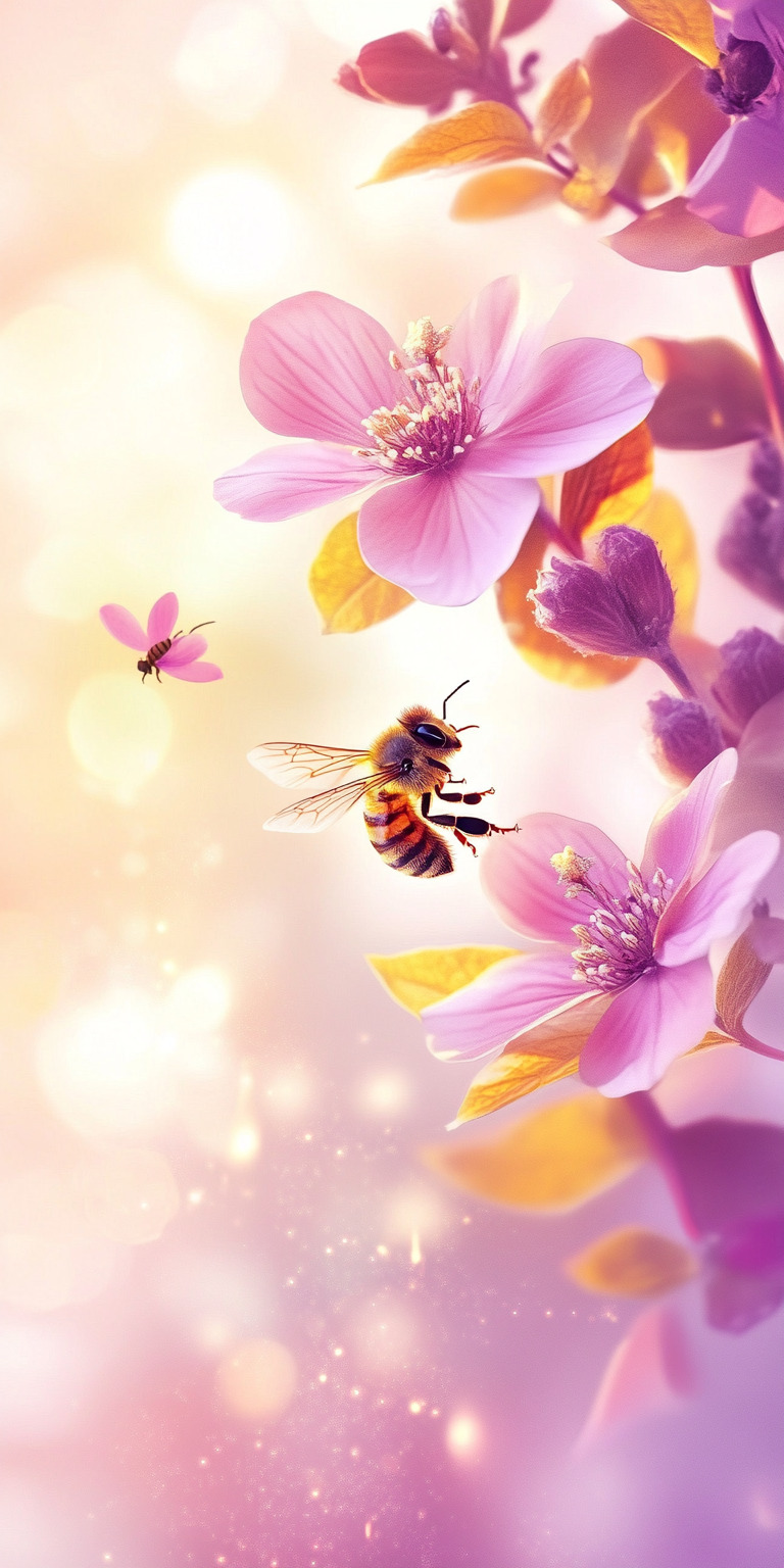 Fond d'écran abeille pour mobile 78