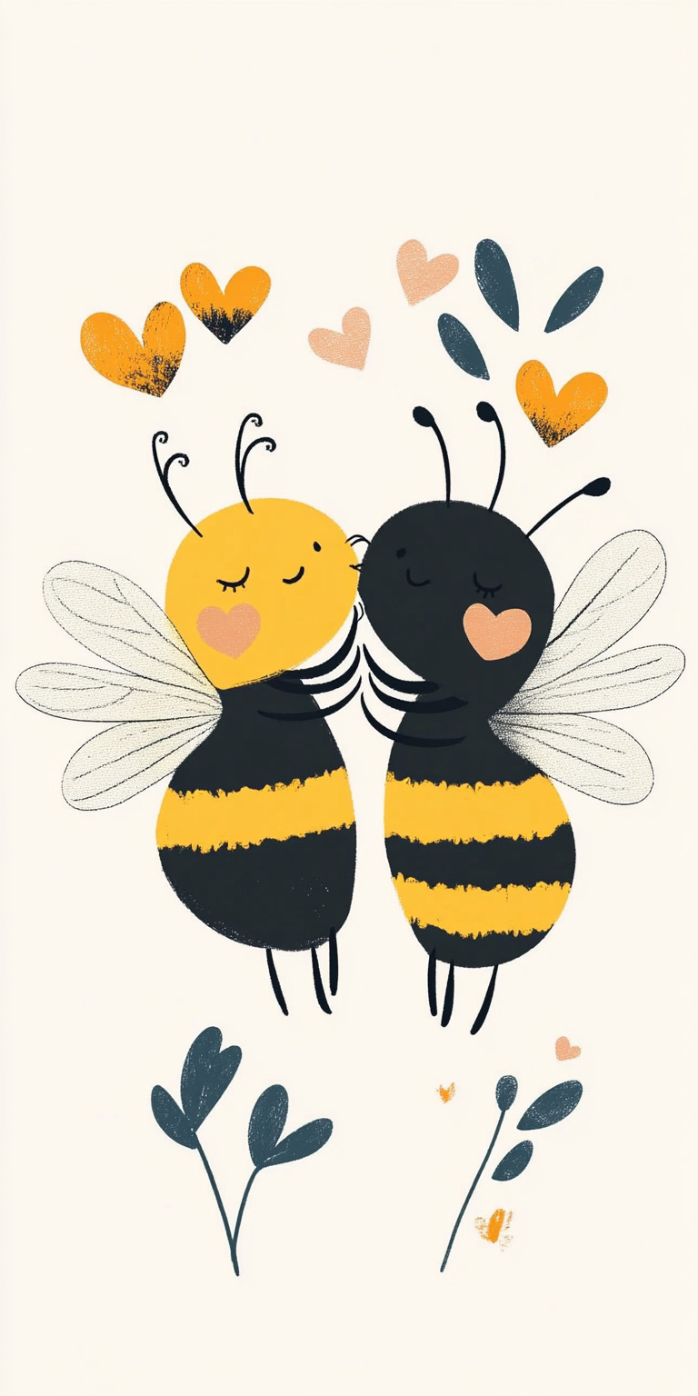 Fond d'écran abeille pour mobile 82