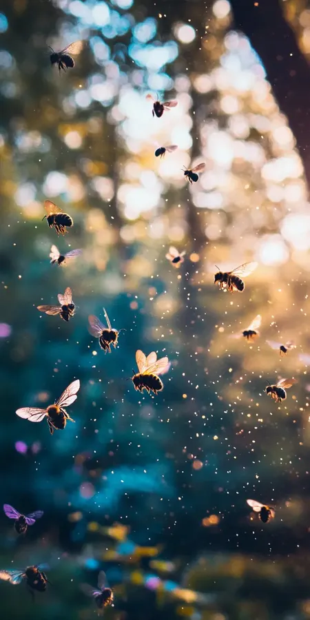 fond d ecran abeille pour mobile 4