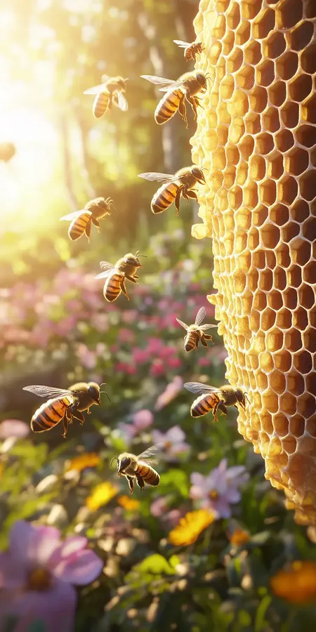 fond d ecran abeille pour mobile 5