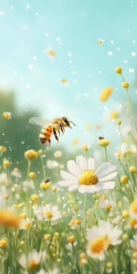 fond d ecran abeille pour mobile 50