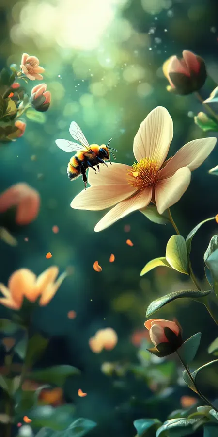 fond d ecran abeille pour mobile 63