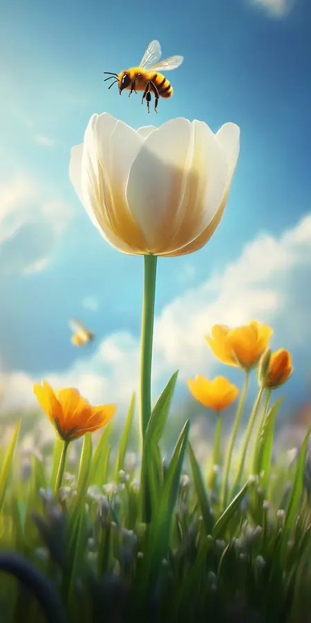 fond d ecran abeille pour mobile 75