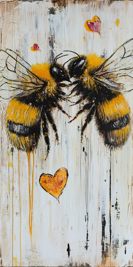 fond d ecran abeille pour mobile 80