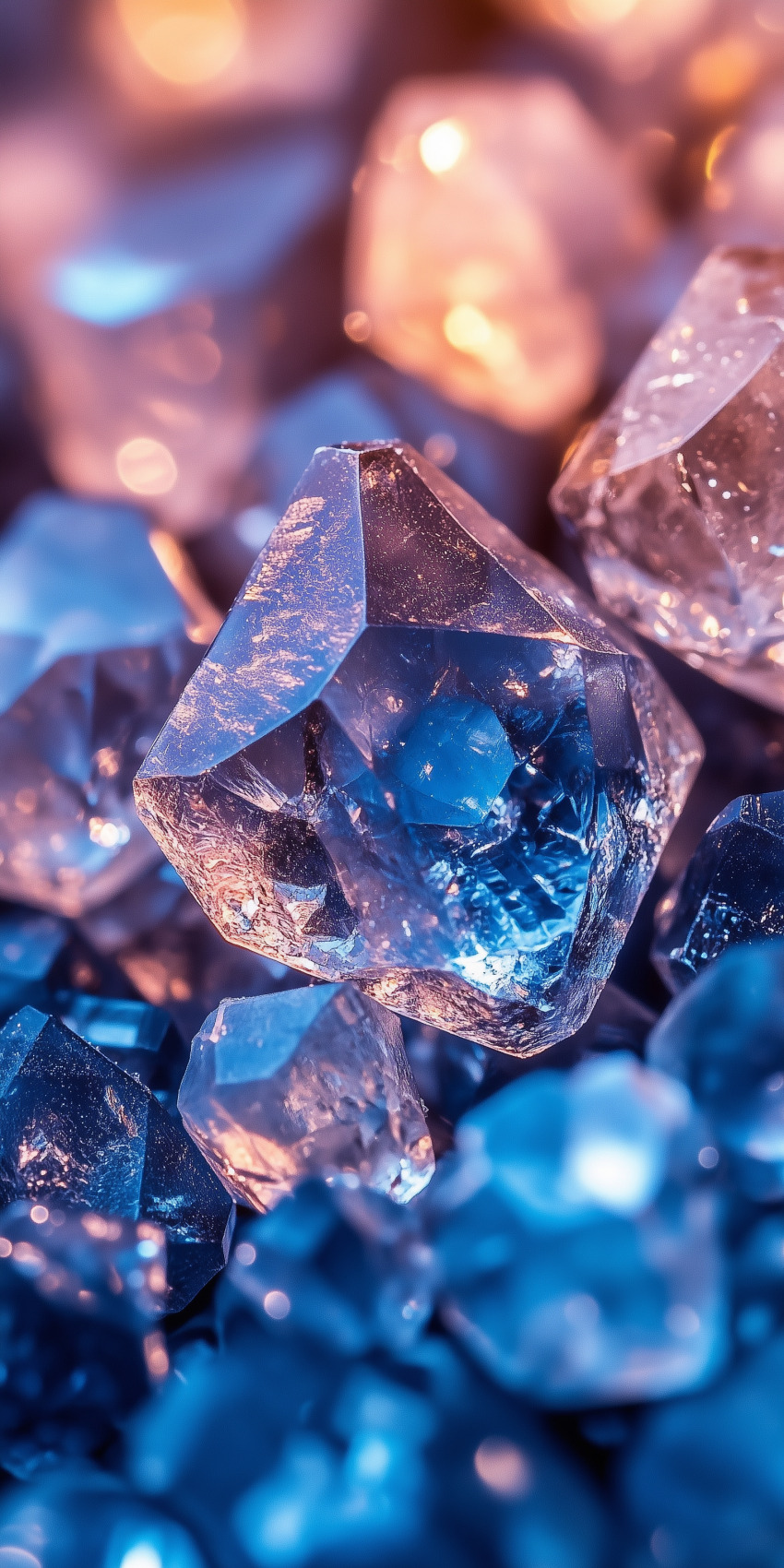 Fond d'écran mobile abstrait lignes et formes 32