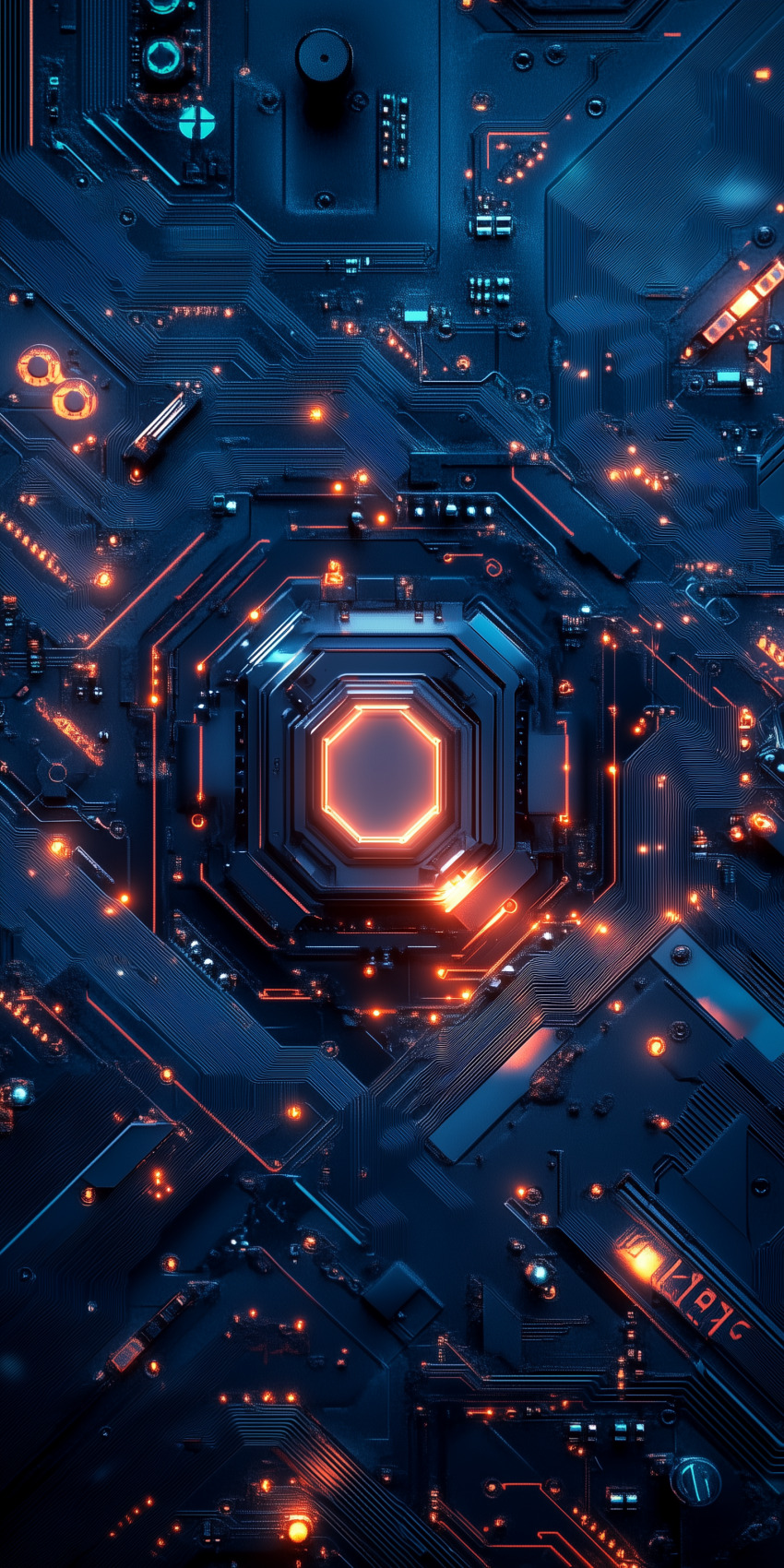 fond d ecran mobile abstrait lignes et formes 69