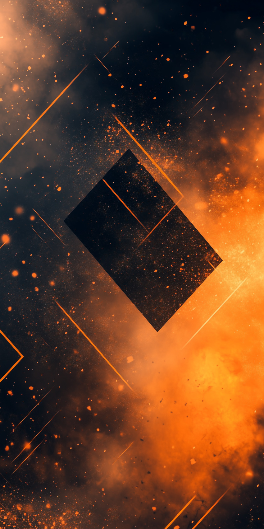 Fond d'écran mobile abstrait formes et lignes 107