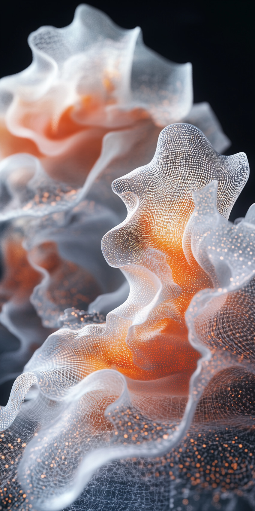 Fond d'écran mobile abstrait formes et lignes 28