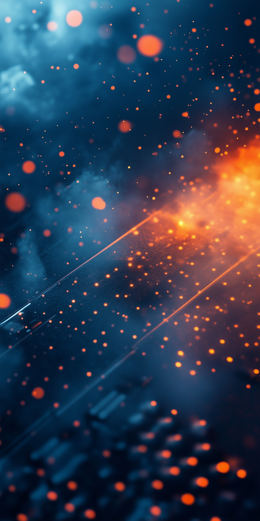 Fond d'écran mobile abstrait formes et lignes 59