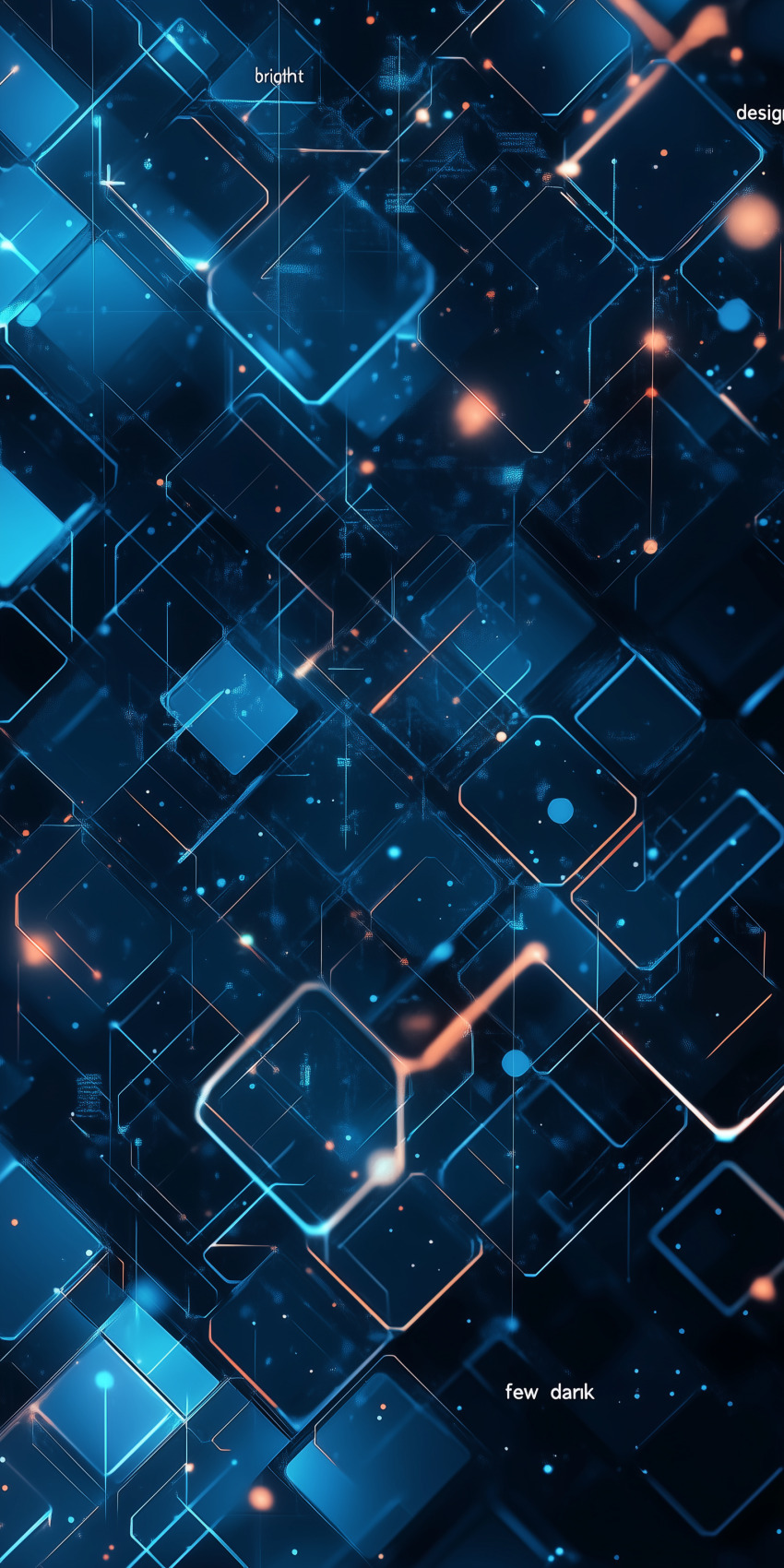 Fond d'écran mobile abstrait formes et lignes 90