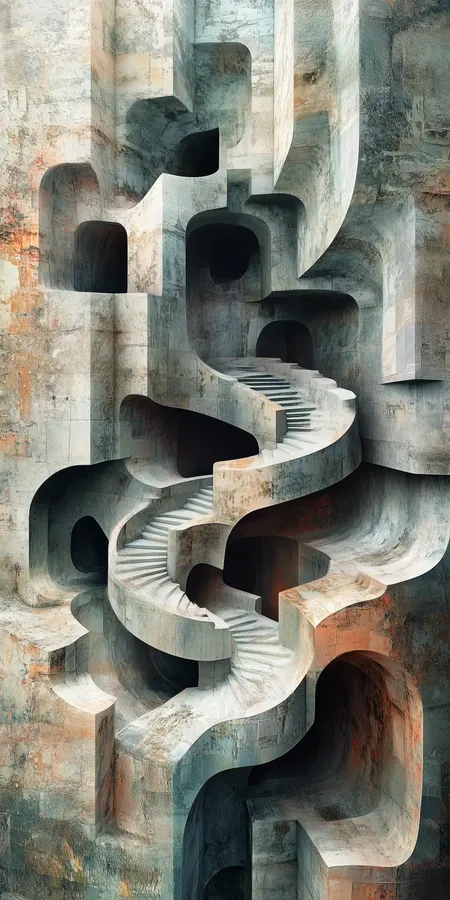 fond d ecran mobile abstrait formes et lignes 39