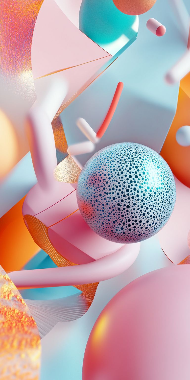 Fond d'écran abstrait 3d pour mobile 36