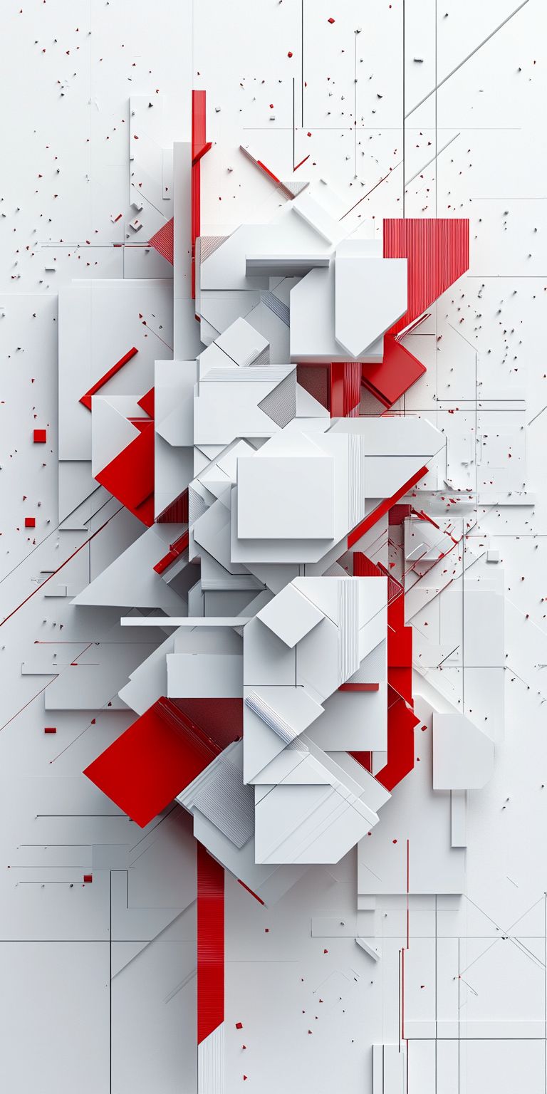 Fond d'écran abstrait 3d pour mobile 9