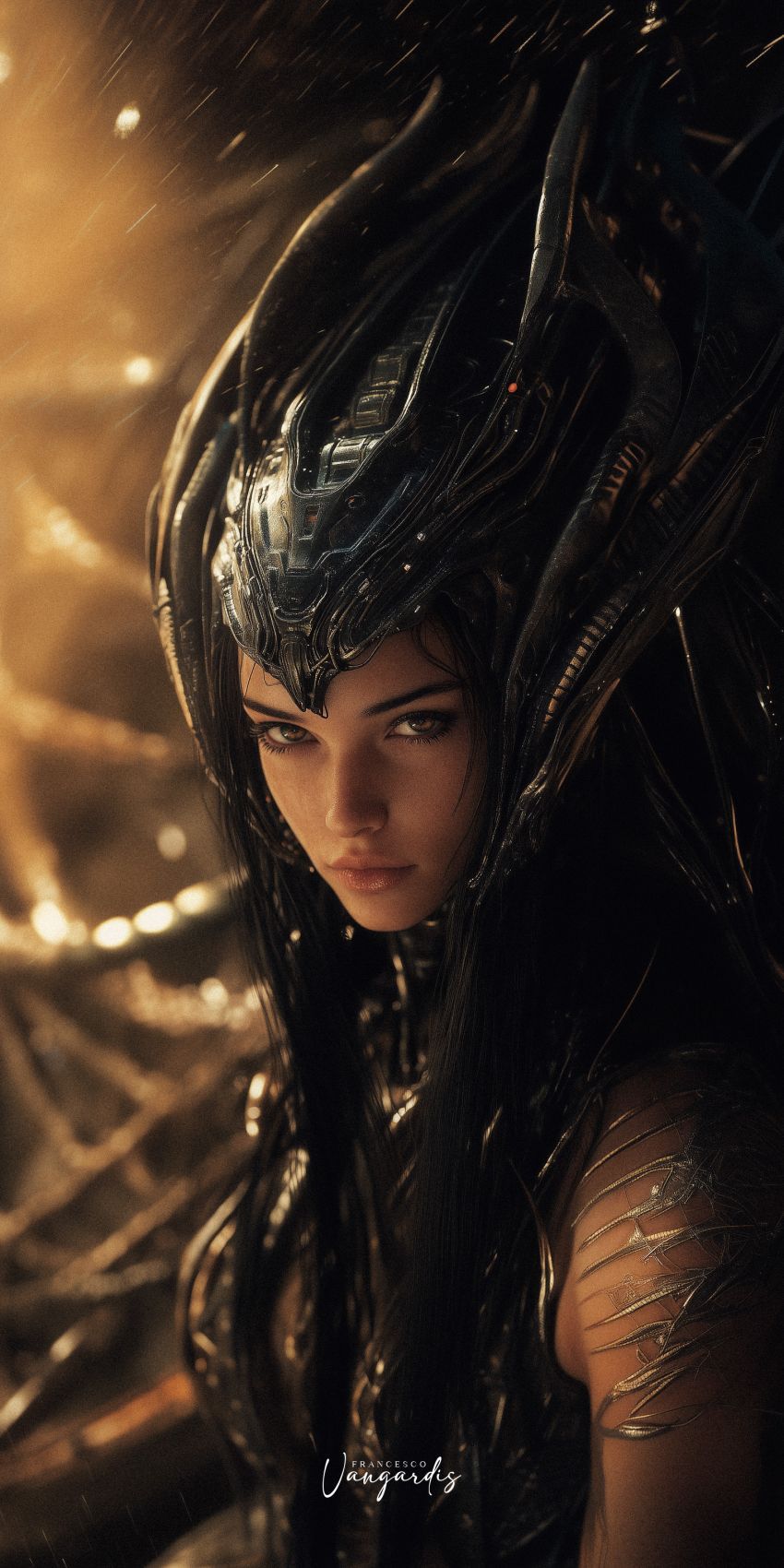 Fond d'écran alien femme pour mobile 1