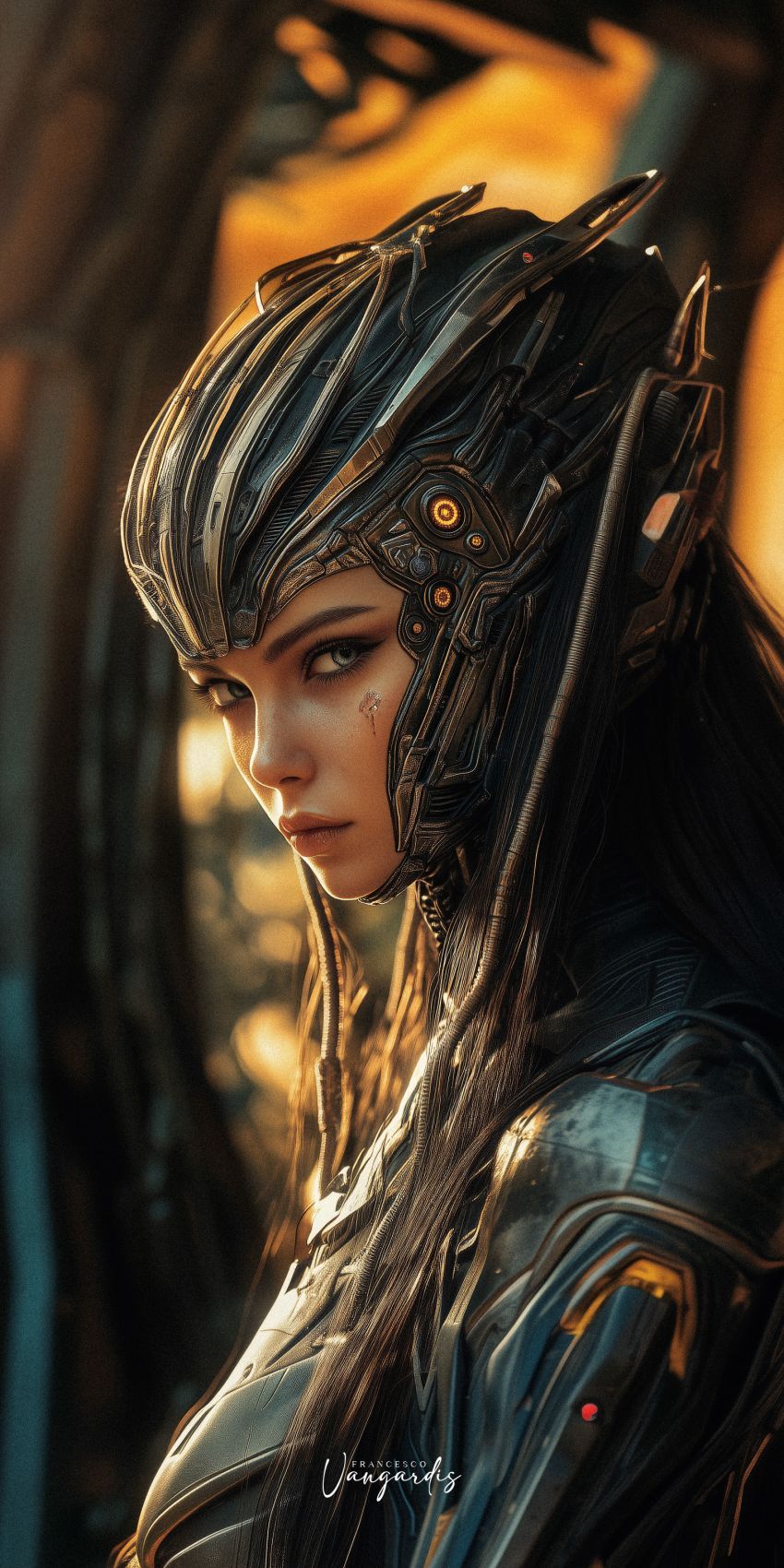 fond d ecran alien femme pour mobile 2