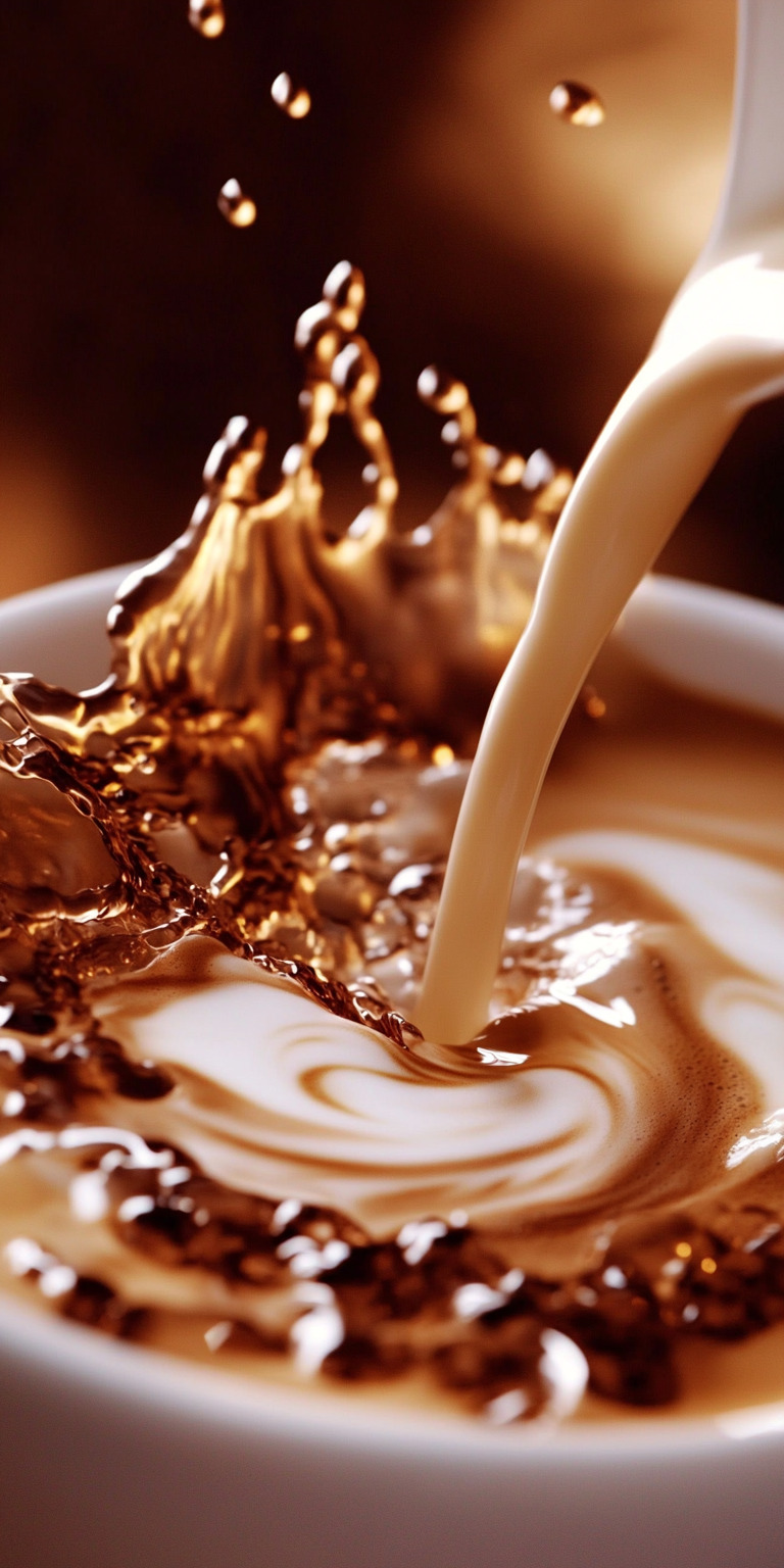 Fond d'écran capuccino pour mobile 1