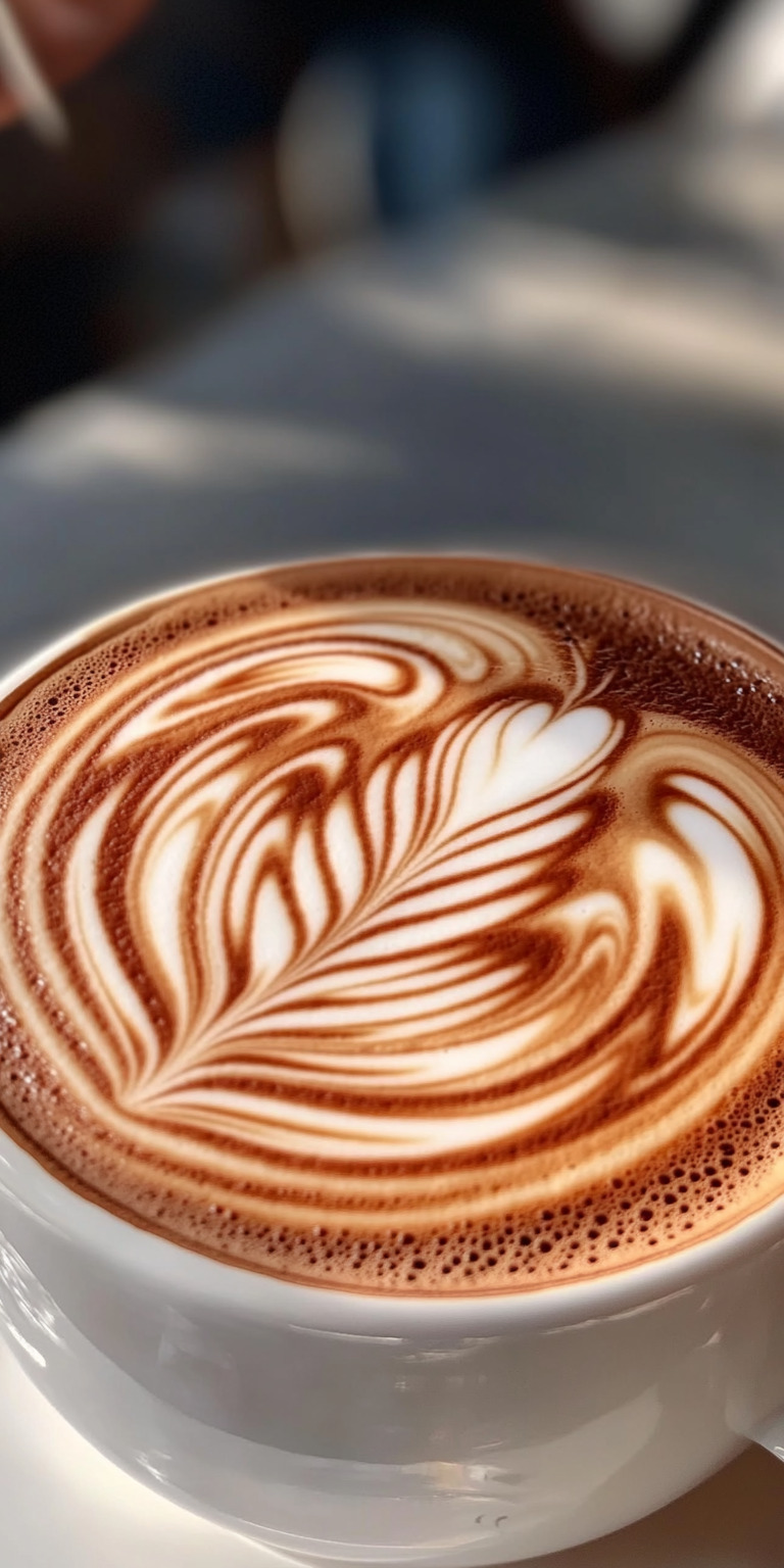 Fond d'écran capuccino pour mobile 2