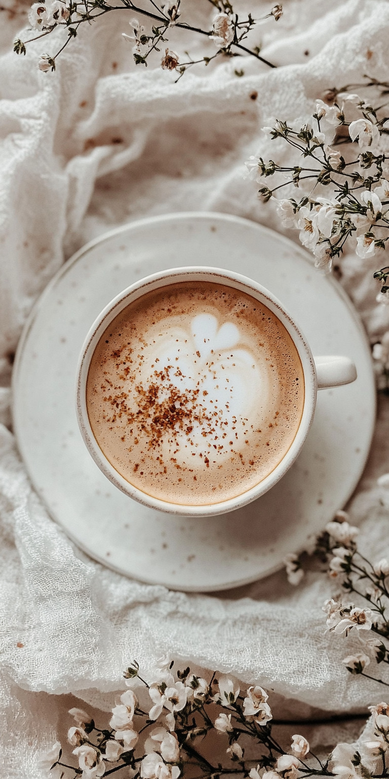 Fond d'écran capuccino pour mobile 5