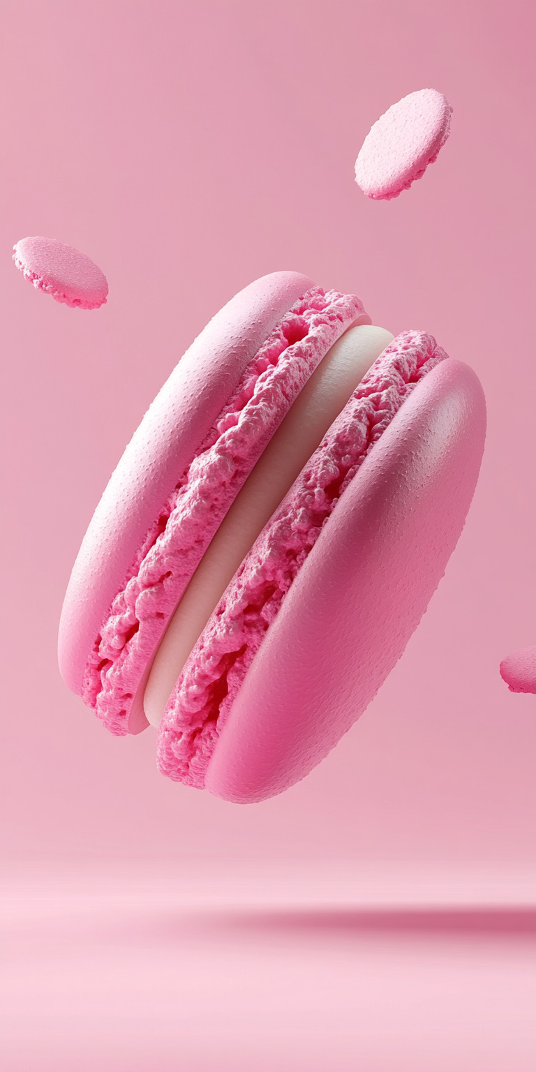 Fond d'écran macaron pour mobile 5