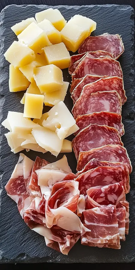 fond d ecran charcuterie fromage pour mobile 1