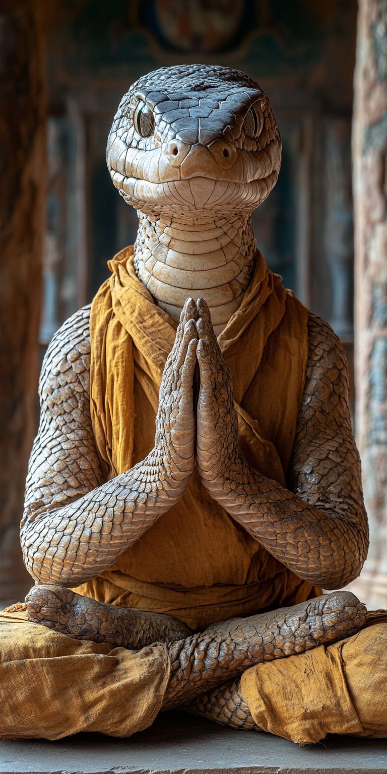 Fond d'écran mobile animal meditation 100