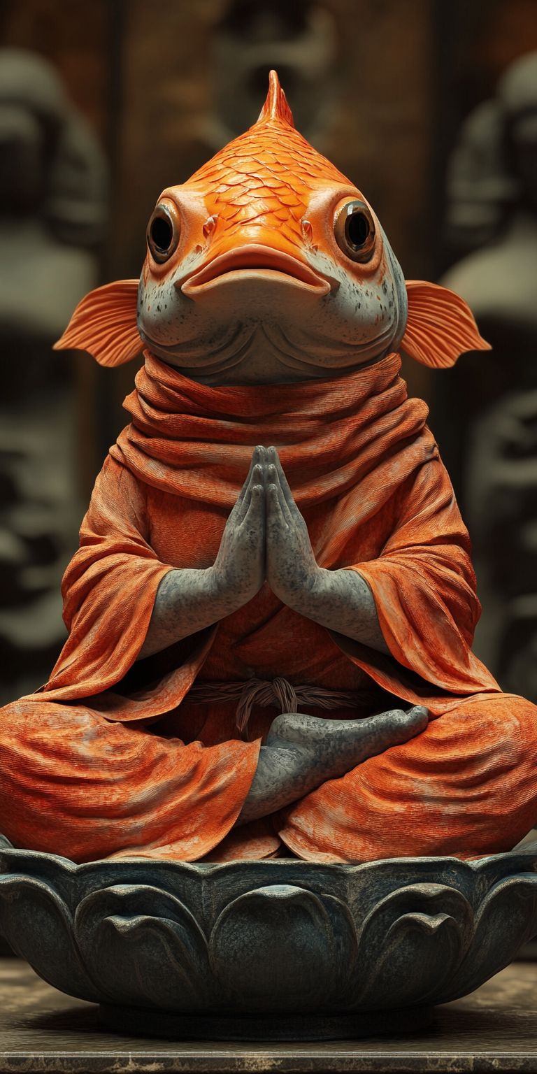 fond d ecran mobile animal meditation 37