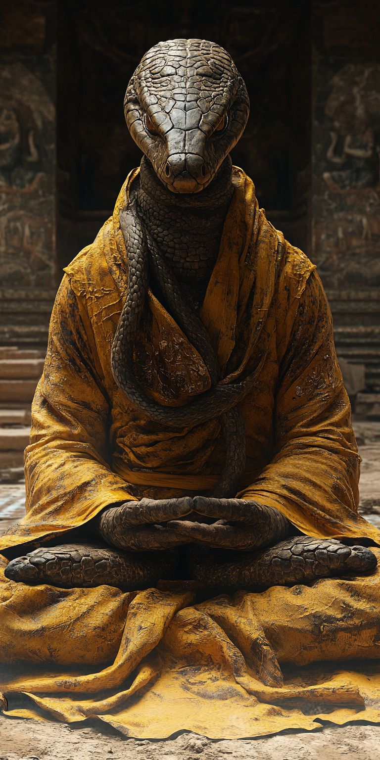 Fond d'écran mobile animal meditation 97