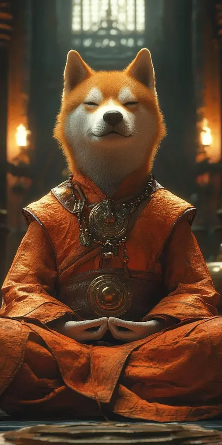 fond d ecran mobile animal meditation 22