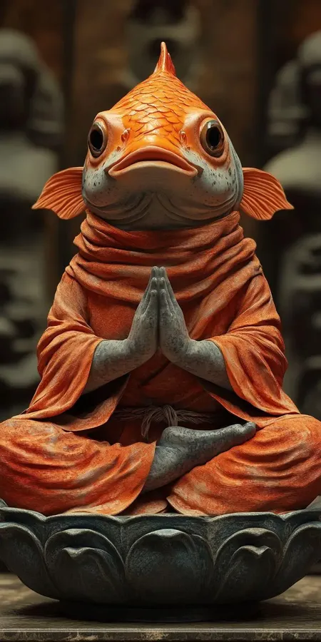 fond d ecran mobile animal meditation 37