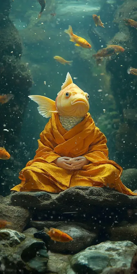 fond d ecran mobile animal meditation 40