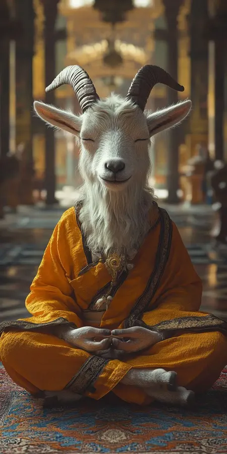 fond d ecran mobile animal meditation 47