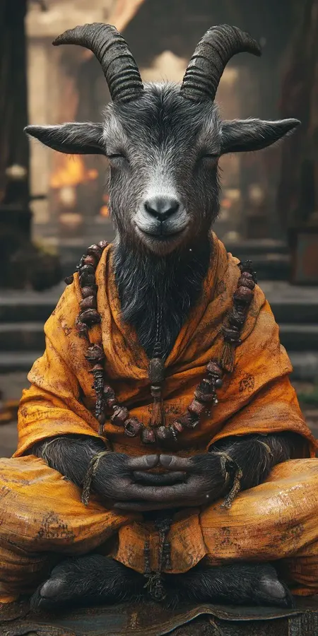 fond d ecran mobile animal meditation 49