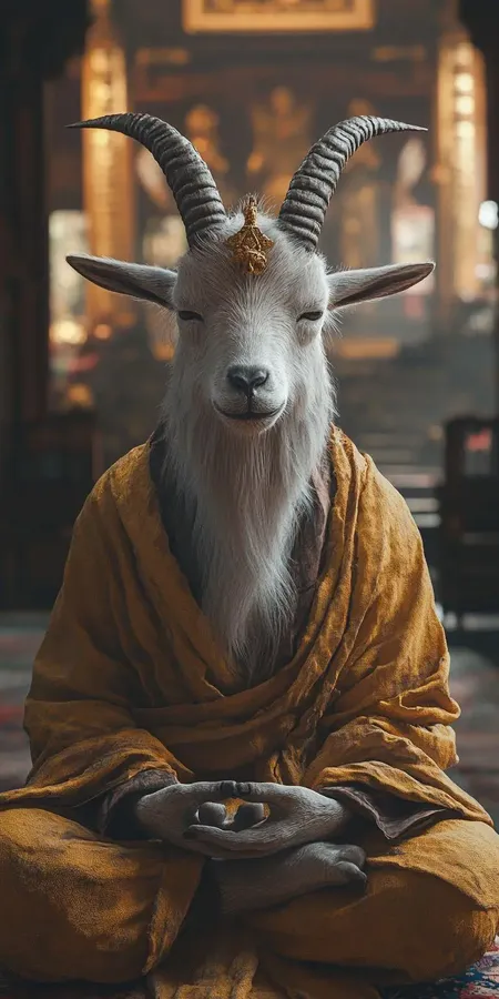 fond d ecran mobile animal meditation 52