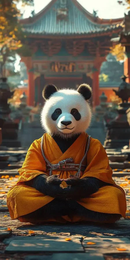 fond d ecran mobile animal meditation 83