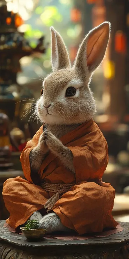 fond d ecran mobile animal meditation 85