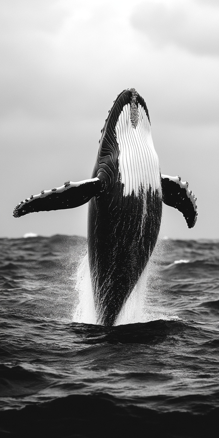 Fond d'écran baleine pour mobile 9