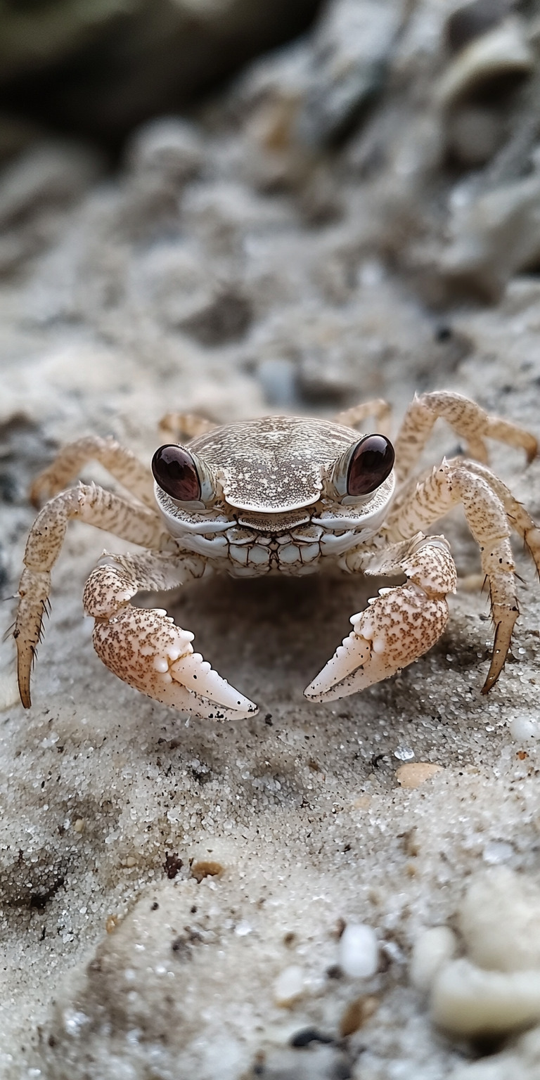 Fond d'écran crabe pour mobile 1