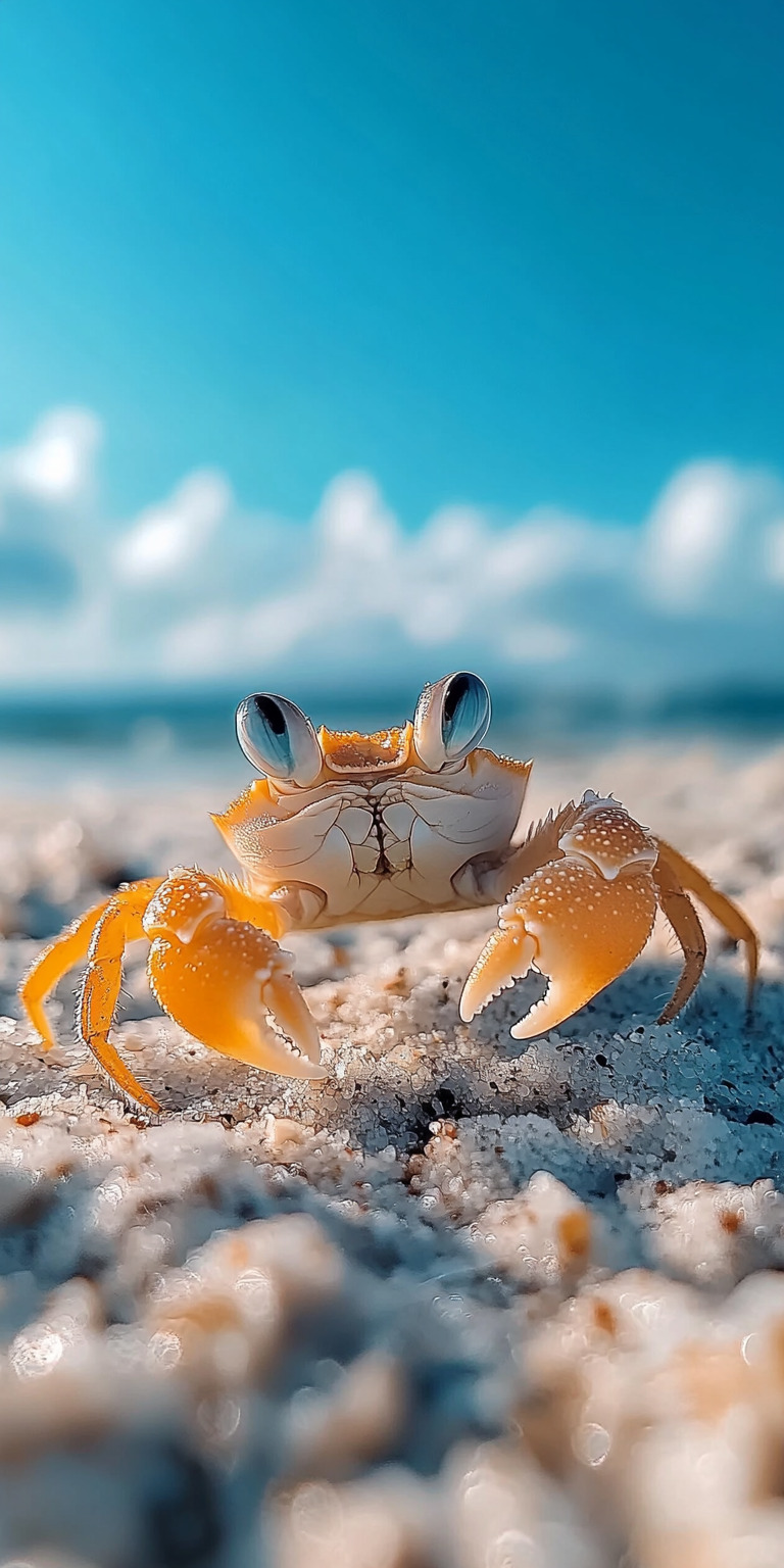 Fond d'écran crabe pour mobile 2