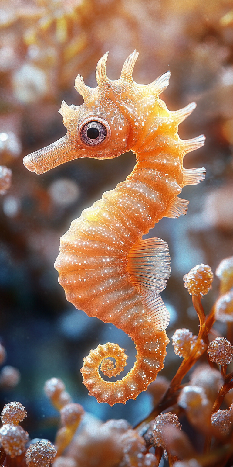 Fond d'écran hippocampe pour mobile 11