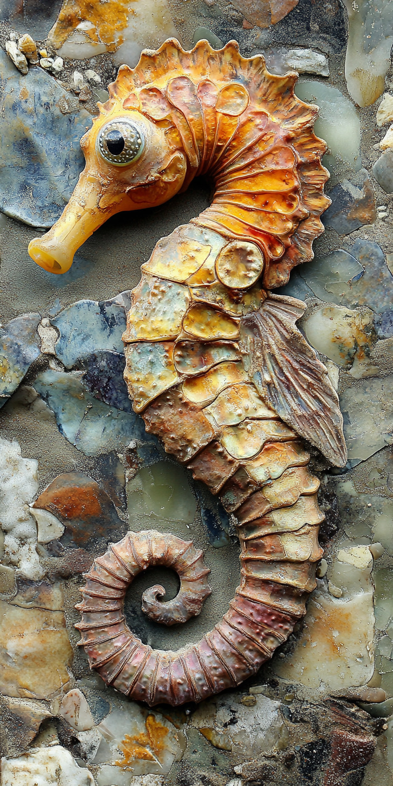 Fond d'écran hippocampe pour mobile 5