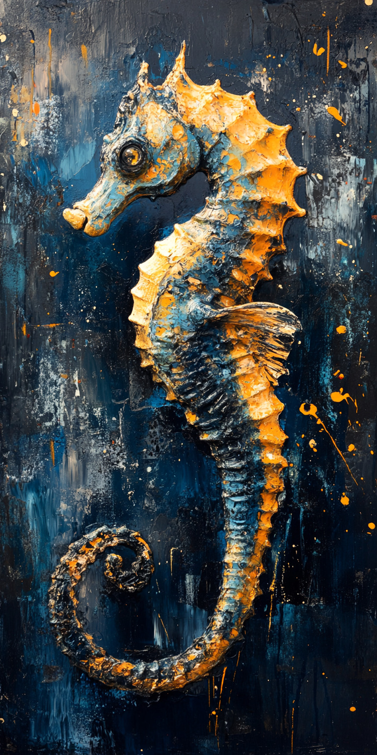 Fond d'écran hippocampe pour mobile 6